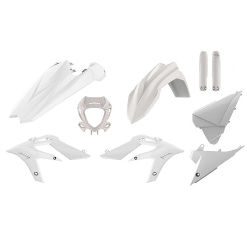 POLISPORT  ENDURO PLASTIC KIT  BETA X-TRAINER  2020-21  FEHÉR